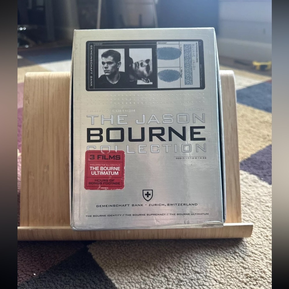 The Jason Bourne Collection (DVD, 2007, 4-Disc Set, Limited Edition)